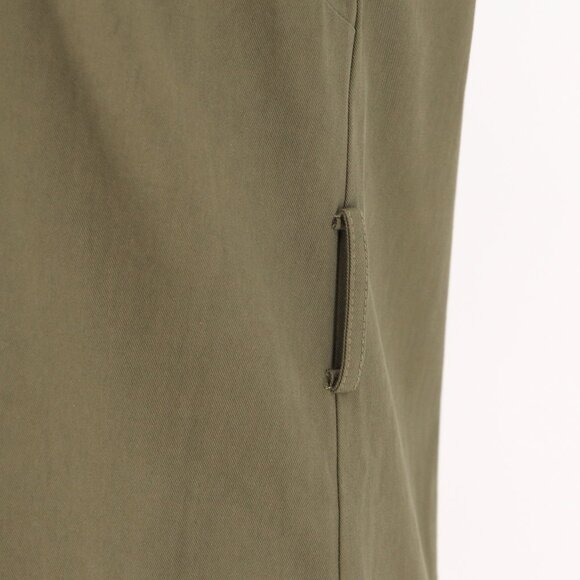 NWT TUCKERNUCK Army Green Sleeveless Chamberlin A-Line Midi Dress Size S - Picture 5 of 10